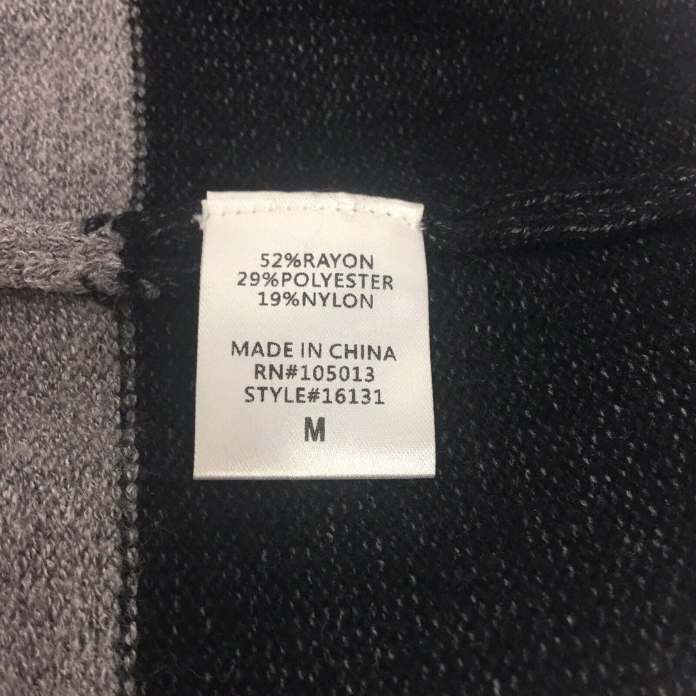 Andree By Unit Grey Black Color Panel Open Duster… - image 7